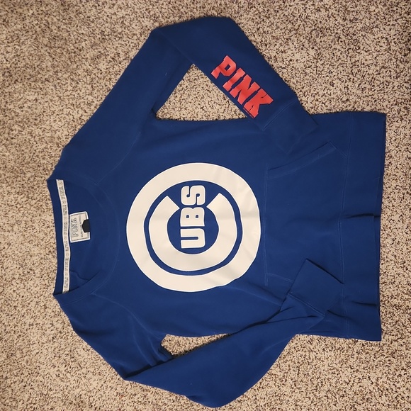 Victoria Secret Pink Limited edition cubs sweatshirt - Picture 1 of 3